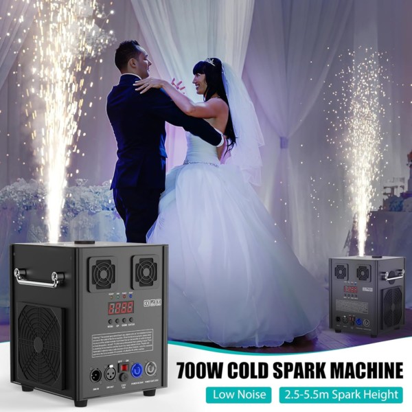 Machine à étincelles froides 700W