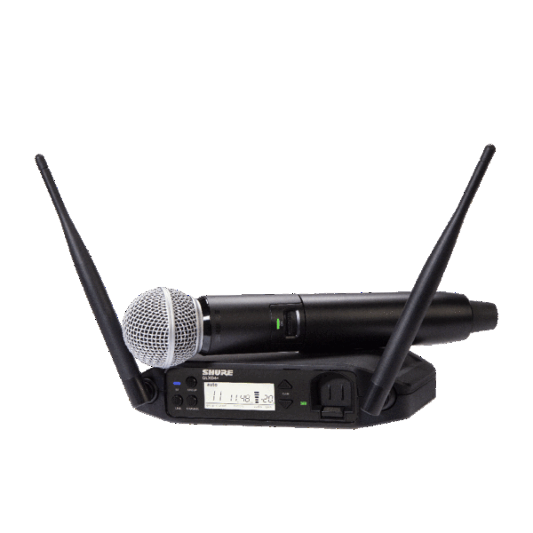 Micro HF SHURE GLXD+MK2 SM58 (Discours ou Chant)