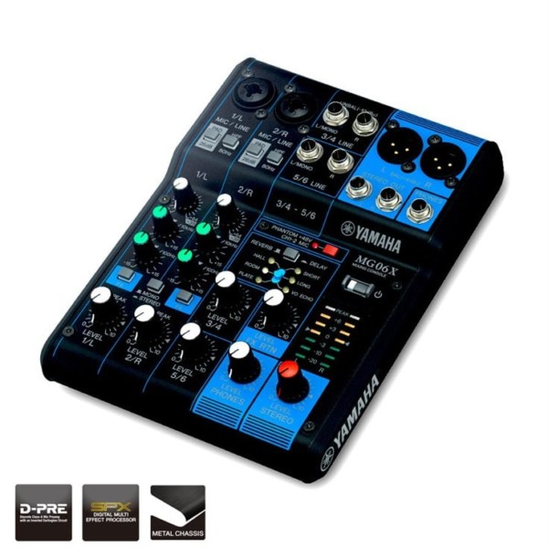 Console YAMAHA MG06XU