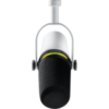 SHURE - MV7+-W Bureau / Podcast - Micro de podcast XLR & USB-C - Blanc – Image 5
