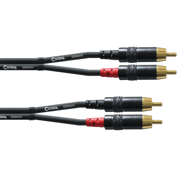 Câble Audio Double RCA 3 m CORDIAL CFU3CC