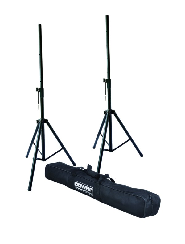 Bundle 2 Pieds HP Acier + Housse SPS 400 POWER ACOUSTICS