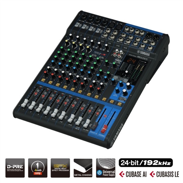 Console YAMAHA MG12XU
