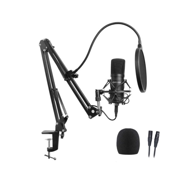 Bundle Micro XLR + Stand + Accessoires POWER STUDIO VIBE B1 BUNDLE XLR