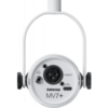 SHURE - MV7+-W Bureau / Podcast - Micro de podcast XLR & USB-C - Blanc – Image 7
