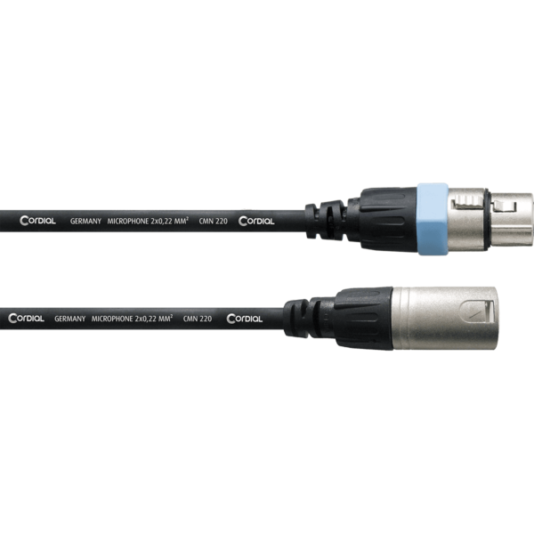 Câble Audio XLR 2,5 m CORDIAL CCM2.5FM
