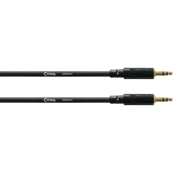 Câble Audio Stéréo minijack 3 m CORDIAL CFS3WW