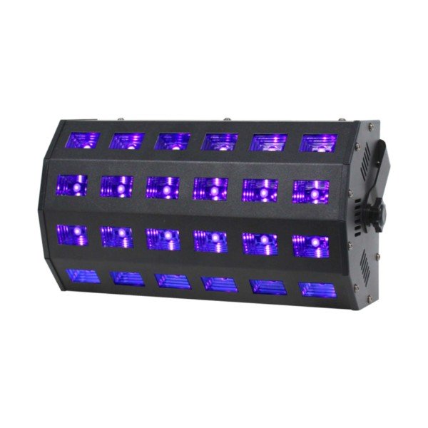 Panneau 24 LEDs POWER LIGHTING UV PANEL 24X3W CURV