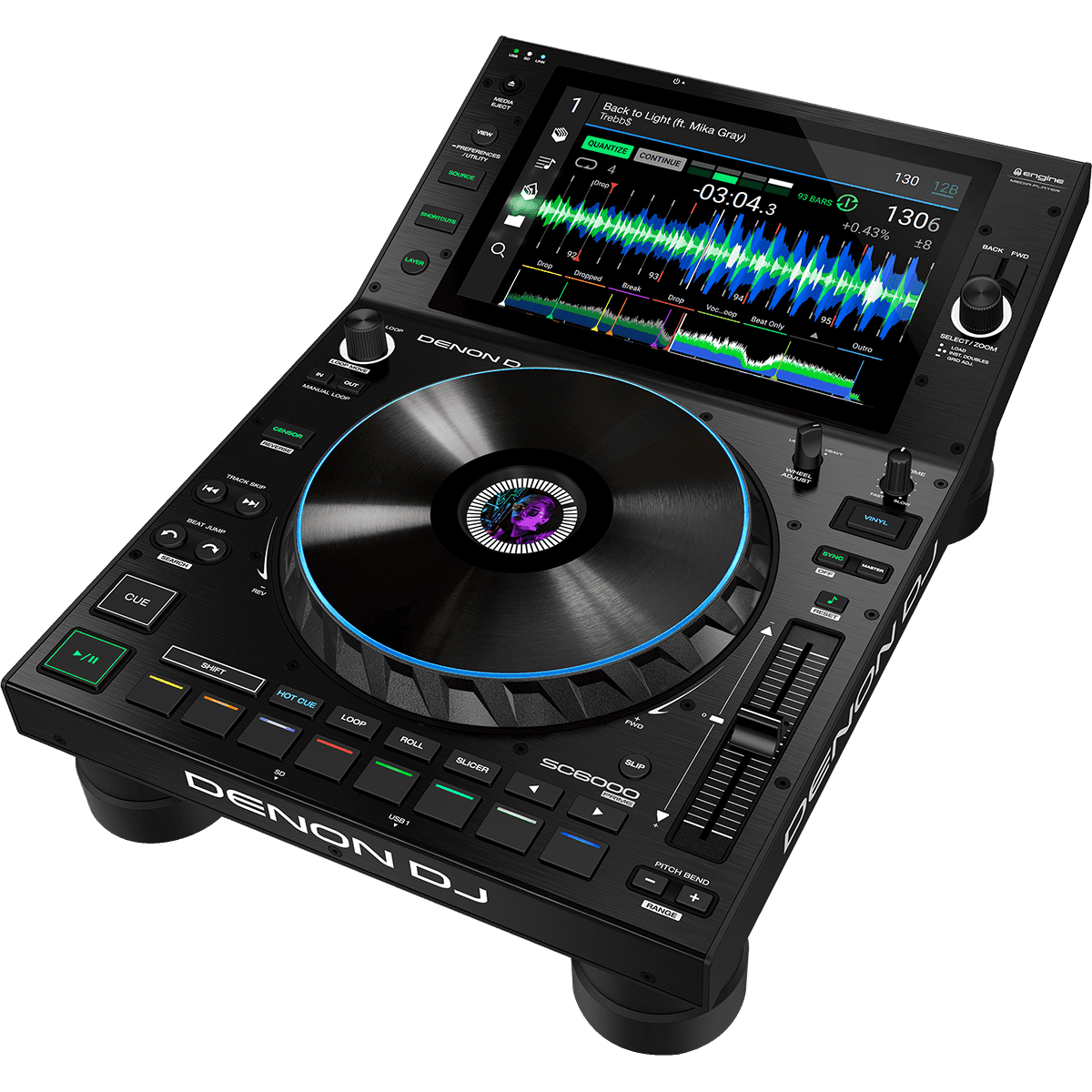 Platine DJ Pro DENON DJ SC6000 - TAMTAM Annemasse