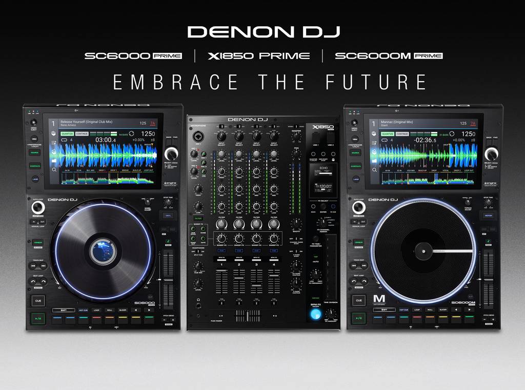 Platine DJ Pro DENON DJ SC6000 - TAMTAM Annemasse