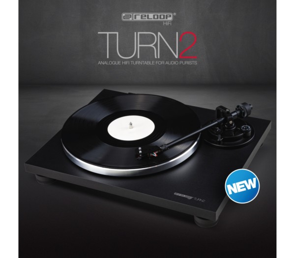 RELOOP HIFI TURN 2 Noir platine vinyle