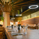 Restaurant 8 OAK Geneva: Installation et Intégration d'un Système de Sonorisation Bose et Turbosound.
Création et Installation des luminaires LED. Restaurant 8 OAK Geneva - Le Restaurant