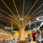 Restaurant 8 OAK Geneva: Installation et Intégration d'un Système de Sonorisation Bose et Turbosound.
Création et Installation des luminaires LED. Restaurant 8 OAK Geneva - Le Restaurant